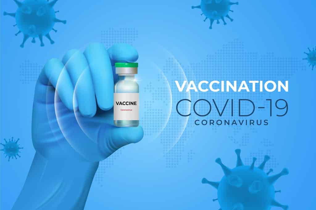 Corona-Impfstoff -medizinischem Business Englisch - Impfstoff